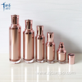 2018 Luxury Rose Gold Acrylic Cosmetic Bottles